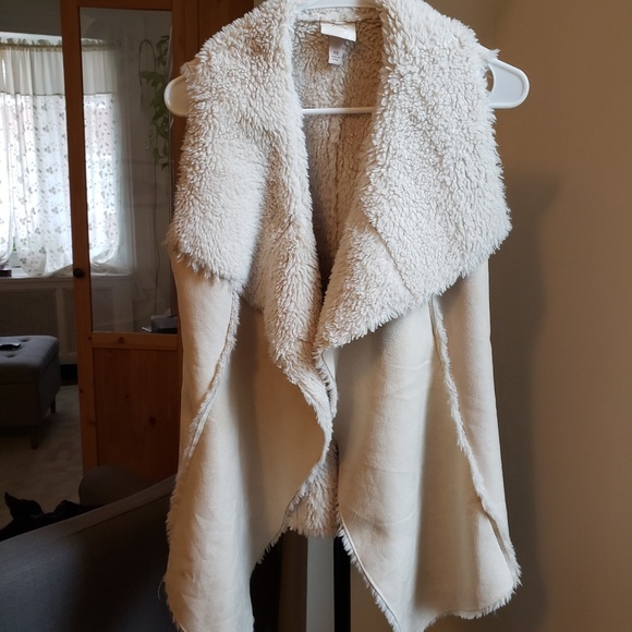 Knox Rose Jackets & Blazers - Faux sheepskin vest